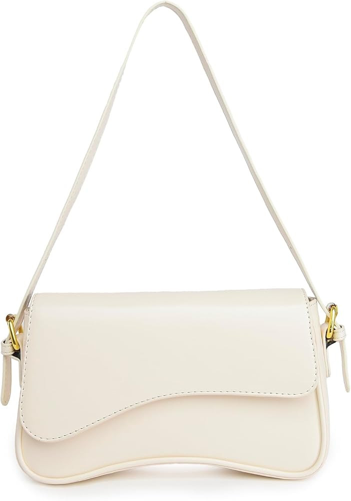 PU Leather Tote Bag for Women with 2 Removable Straps and Zipper Closure | Amazon (US)
