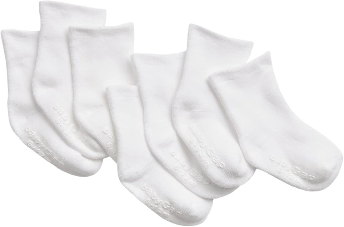 GAP Baby Girls' 7-Pack Cotton First Favourite Socks | Amazon (US)