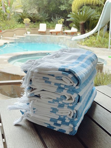 I love our Turkish cotton pool towels 👏🏻

#backyard #swimming #pool 


#LTKHome #LTKStyleTip #LTKSaleAlert