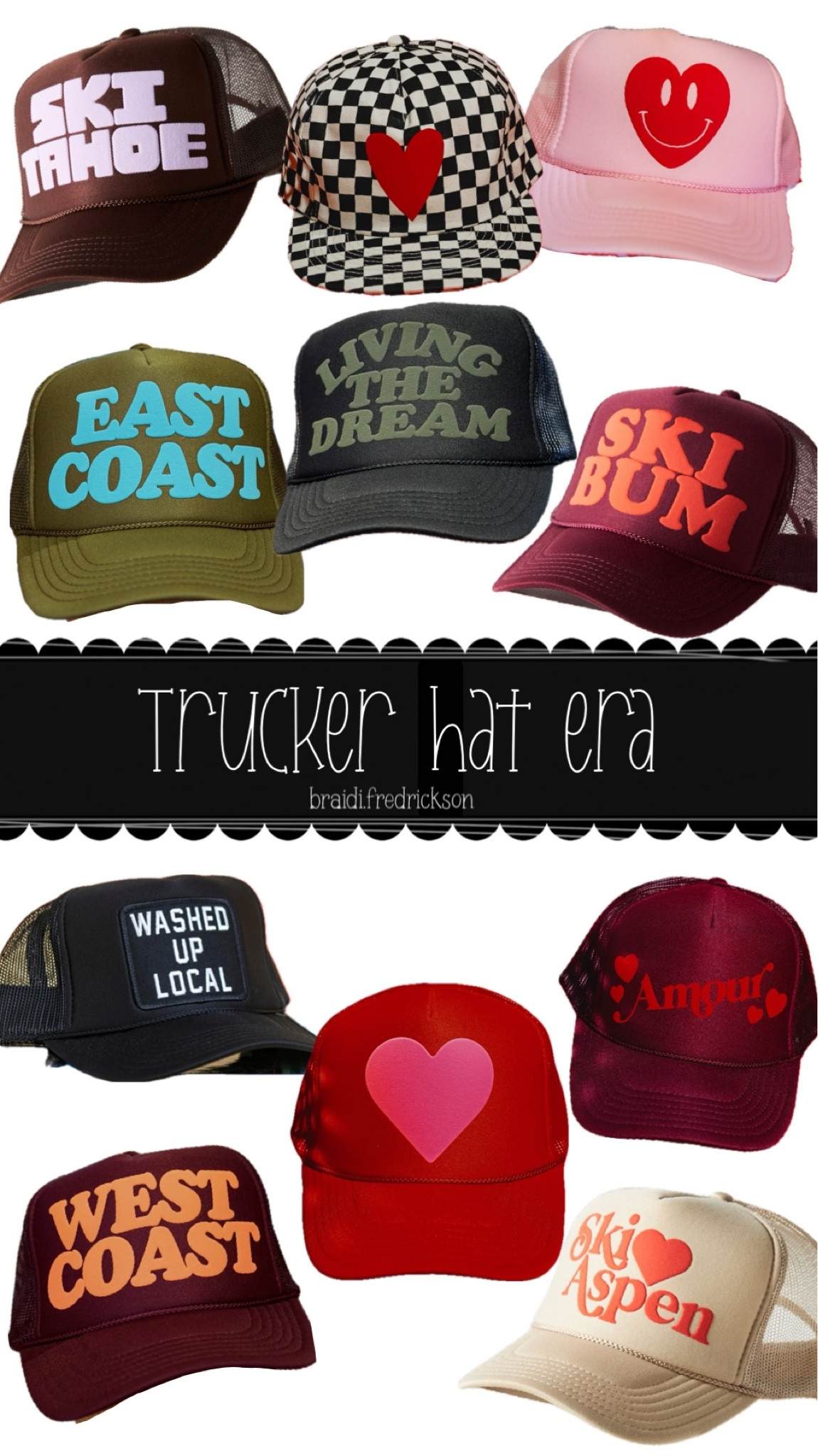 So many cute trucker hats 😍

#LTKfindsunder50 #LTKfamily #LTKstyletip