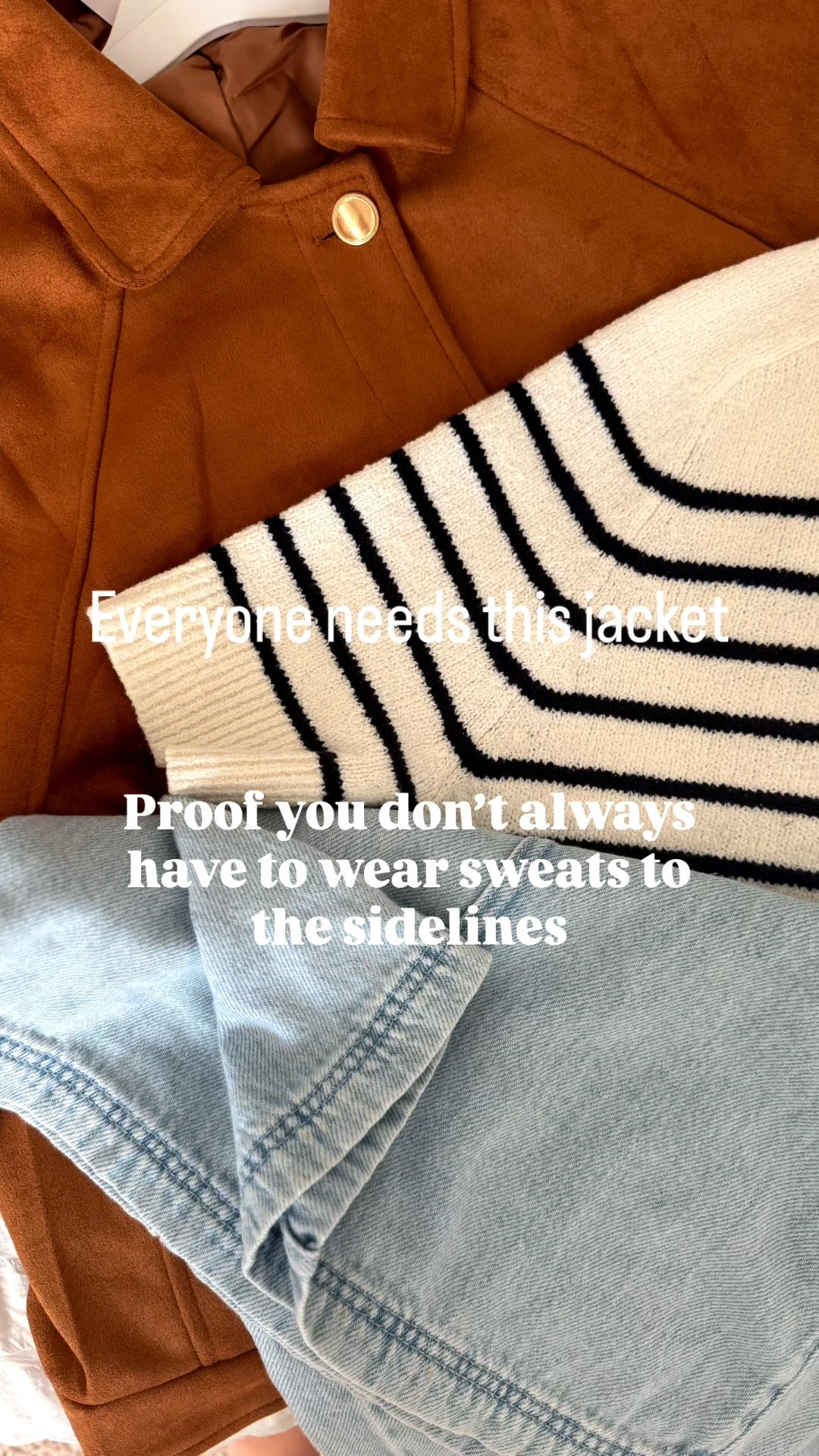 Looks designer… but it’s faux suede 🤎
The cropped cut, the texture, the fall color — it’s giving quiet luxury without the price tag.
Linked on LTK ✨ www.shopltk.com/explore/Christina_with_love￼

#LTKfallfashion #LTKfinds #quietluxury #LTKstyle #fauxsuedejacket #falloutfitinspo #LTKfashion #neutralstyle #reel #explore #Christinawithlove#zesica

#LTKStyleTip #LTKSeasonal #LTKFindsUnder50