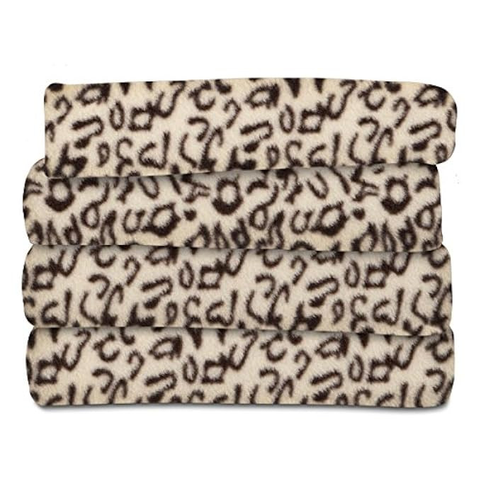 Sunbeam Fleece Heated Throw Blanket, Cheetah (TSF8TP-R906-33A00) | Amazon (US)