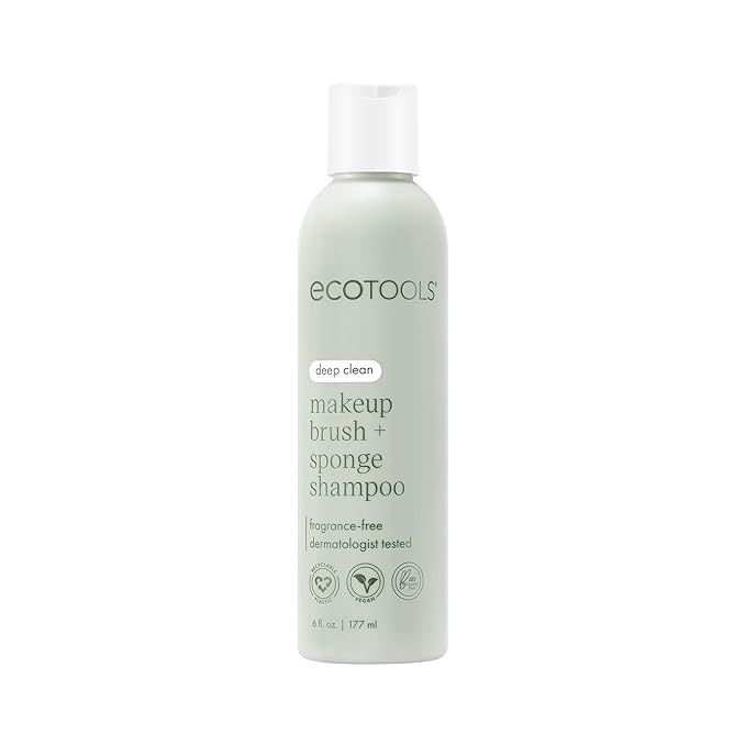 EcoTools Makeup Brush and Sponge Shampoo, Removes Makeup, Dirt, & Impurities From Makeup Brushes ... | Amazon (US)