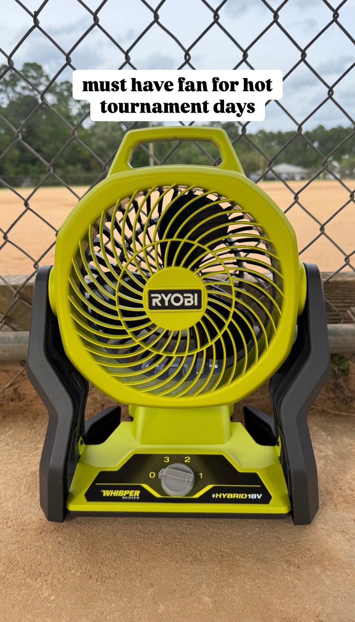 Sports mom must haves portable fan 