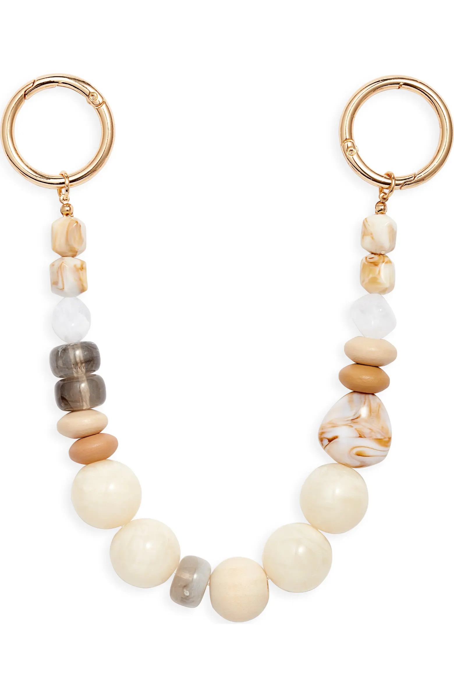 Chelsea28 Beaded Neutral Bag Chain | Nordstrom | Nordstrom
