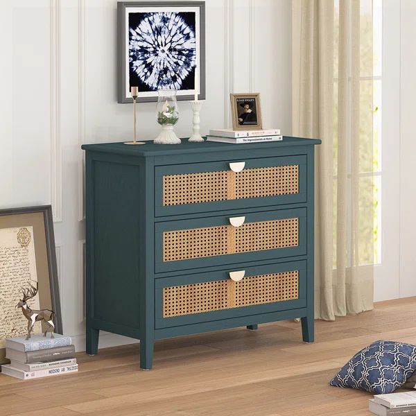 Dezerey 3 - Drawer Dresser | Wayfair North America