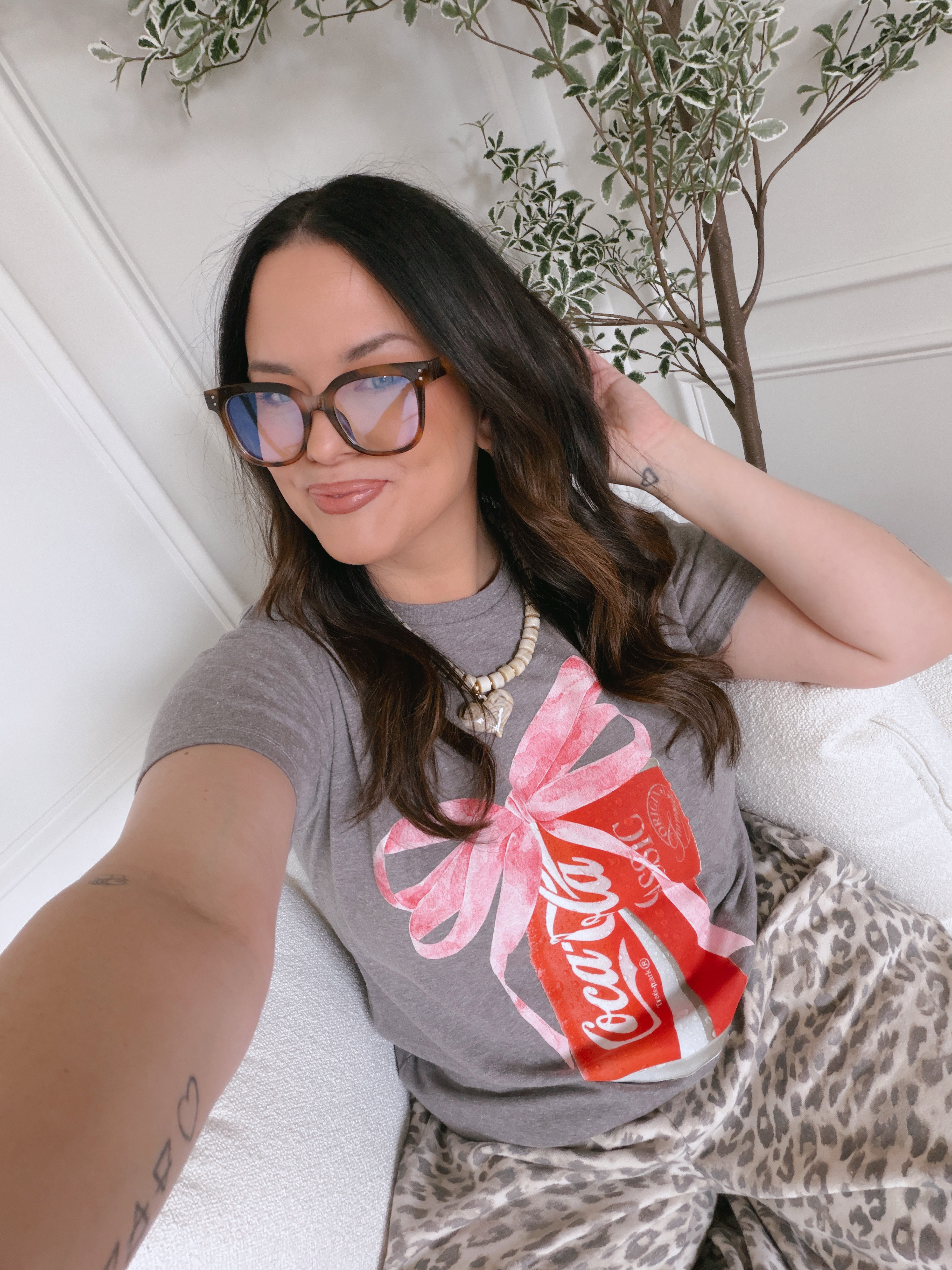 XL in the tee, L in the pants 

 #LTKootd #LTKmomlife #LTKMidsize