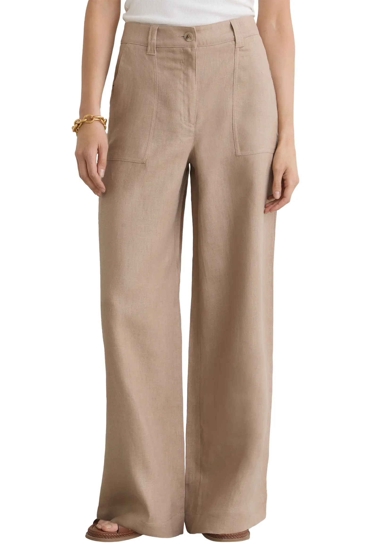 Ashby Wide Leg Linen Pants (Women) | Nordstrom | Nordstrom