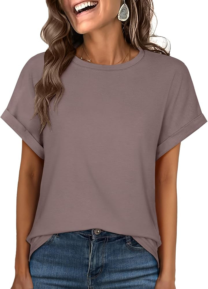 ANRABESS Women's Oversized Short Sleeve T Shirts | Amazon (US)