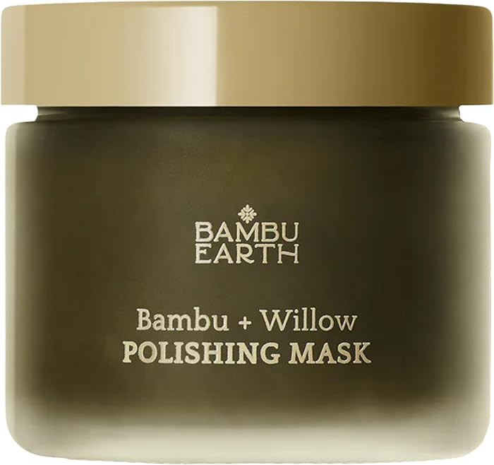BAMBU EARTH Bambu + Willow Polishing Face Mask - Triple-Action Exfoliating Mask to Lift Buildup a... | Amazon (US)