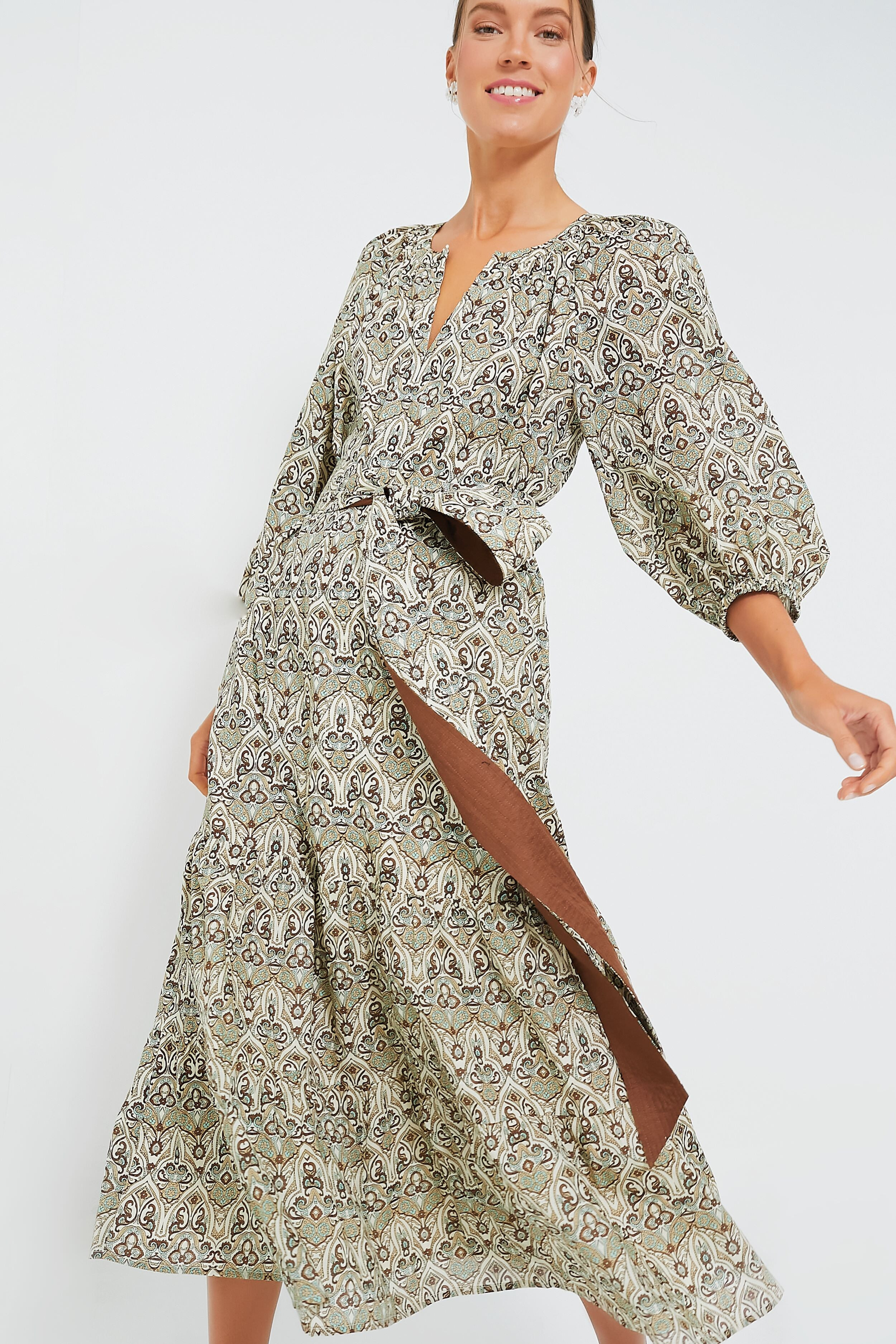 Sicilian Stained Glass Lyles Dress | Tuckernuck (US)