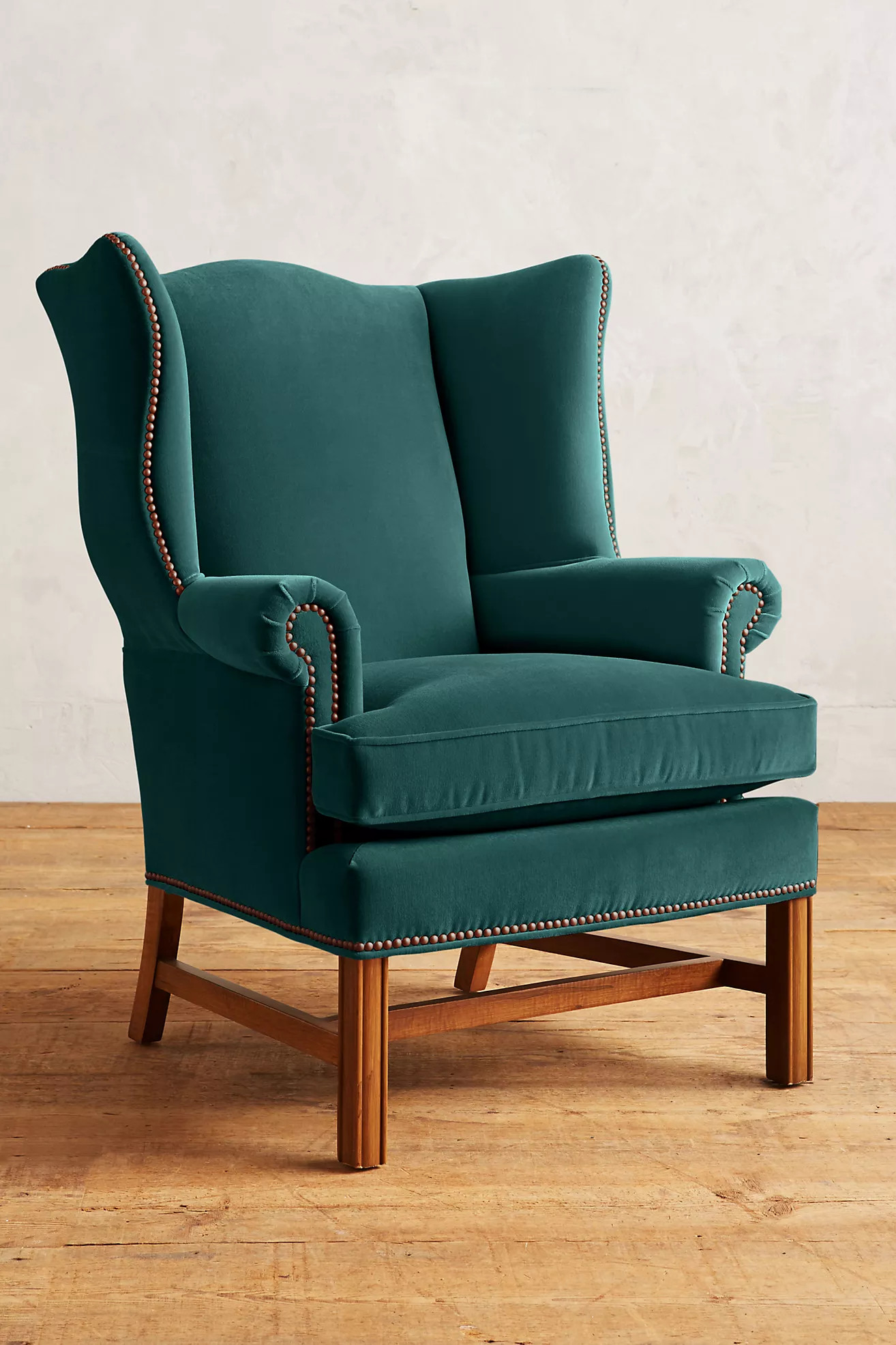 Velvet Ludlowe Chair | Anthropologie (US)