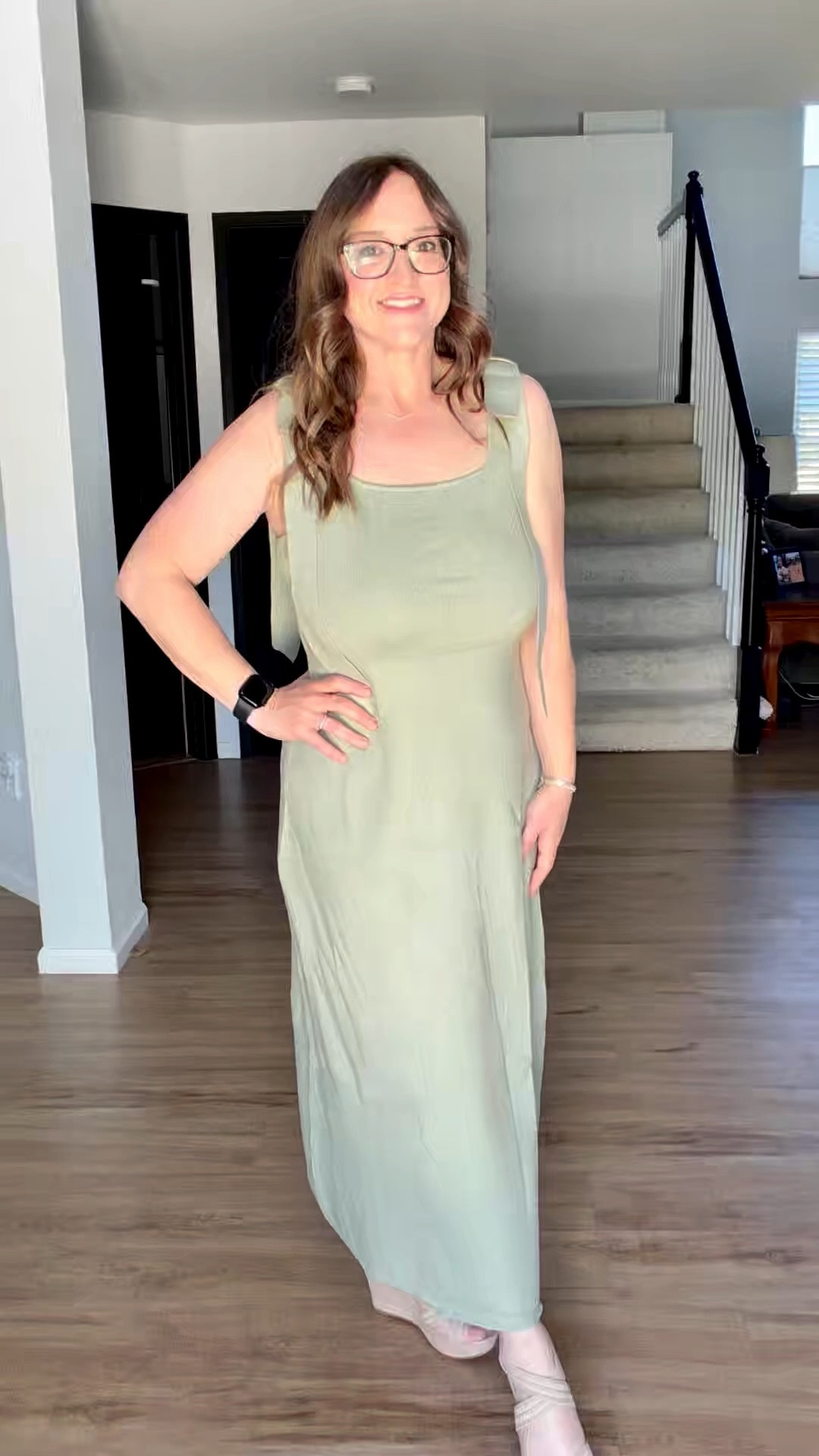 Stop buying thin, see-through summer dresses. ✋🛑
Seriously. I’m over the flimsy fabric that loses its shape after one wash. I finally found a dress with some actual substance. This material is a soft, sweater-like knit that hugs in all the right places without being "too much." It feels expensive, it isn't sheer, and those bow detail shoulders? Obsessed.

#LTKootd #LTKPetite #LTKSeasonal