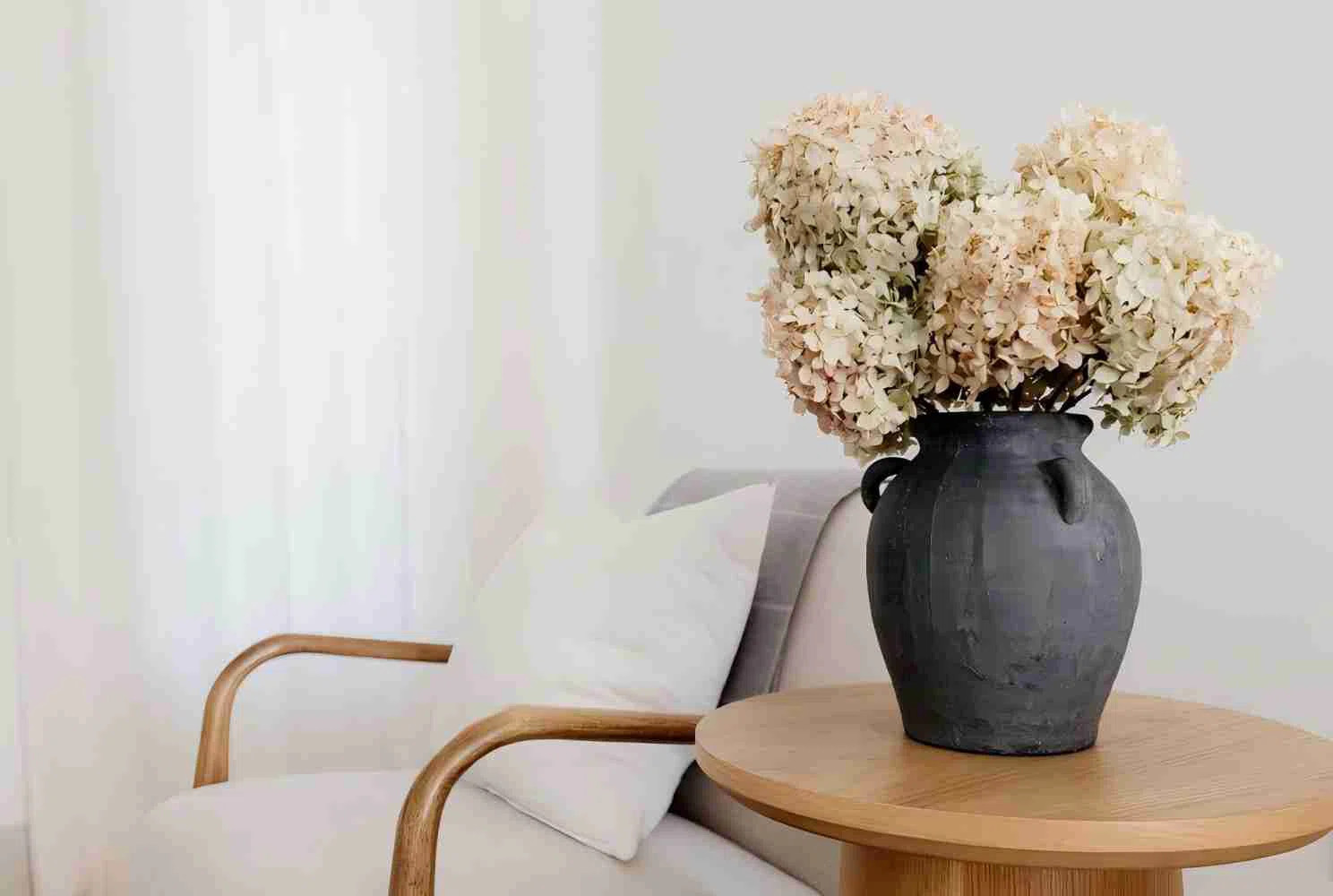 Handmade Black Vase - 9.5'' Tall Terracotta Vase, Vintage Vase, Black Ceramic Vase, Rustic Antiqu... | Wayfair North America