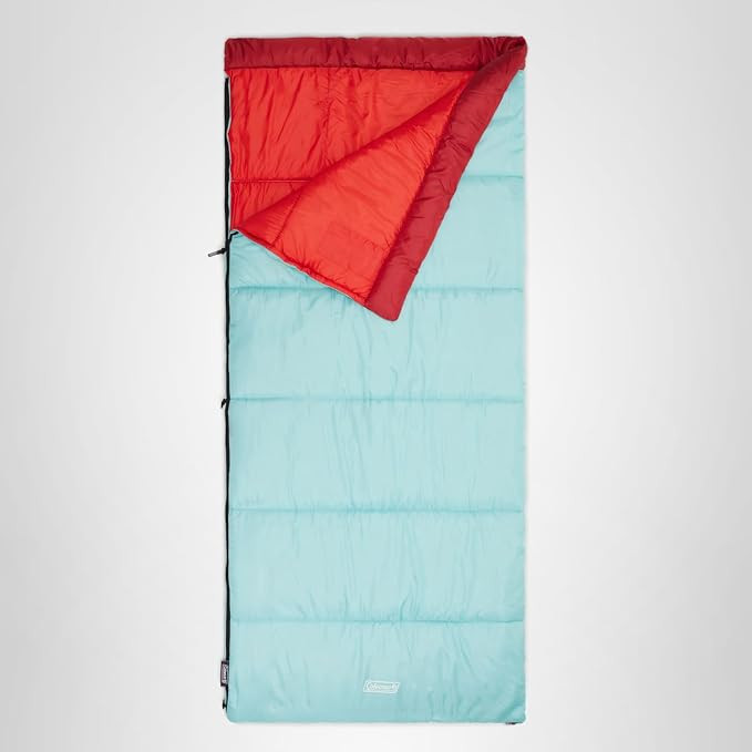 Coleman Flatlands 30/40/50°F Sleeping Bag, Made from 100% Recycled Material, Big & Tall Options,... | Amazon (US)