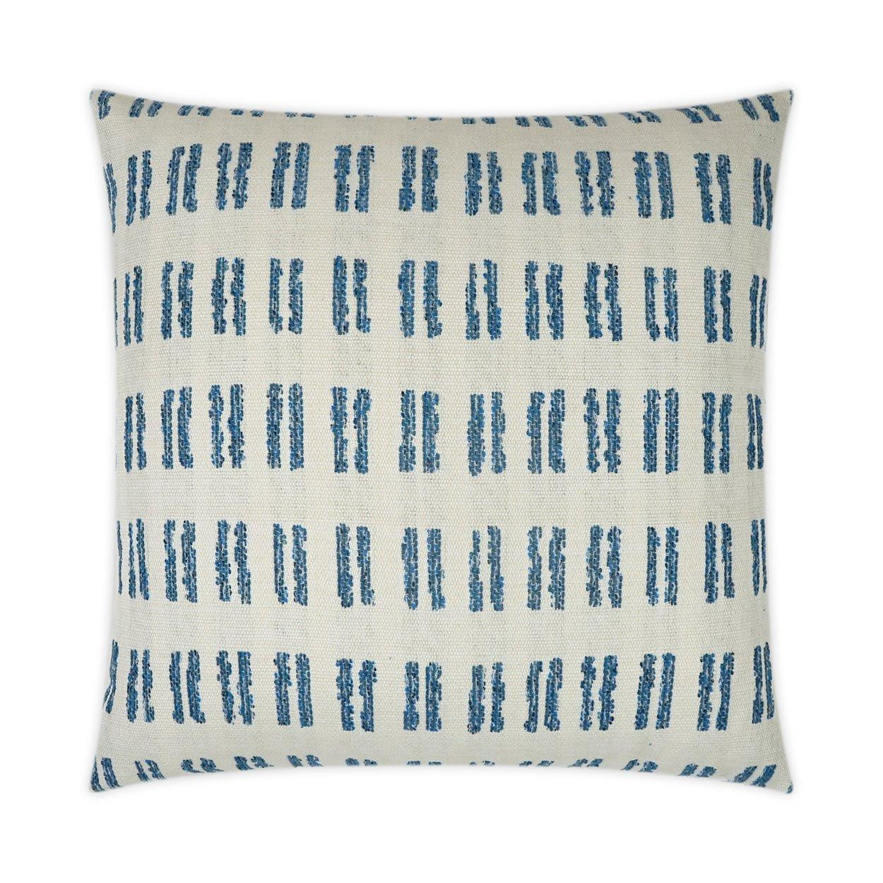 Outdoor Saybrook Pillow - Blue - 22 | Outrageous Interiors + Design