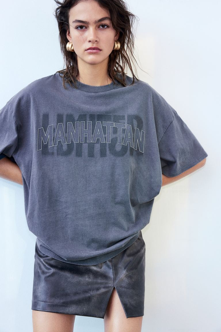 Slit-hem Mini Skirt | H&M (US + CA)