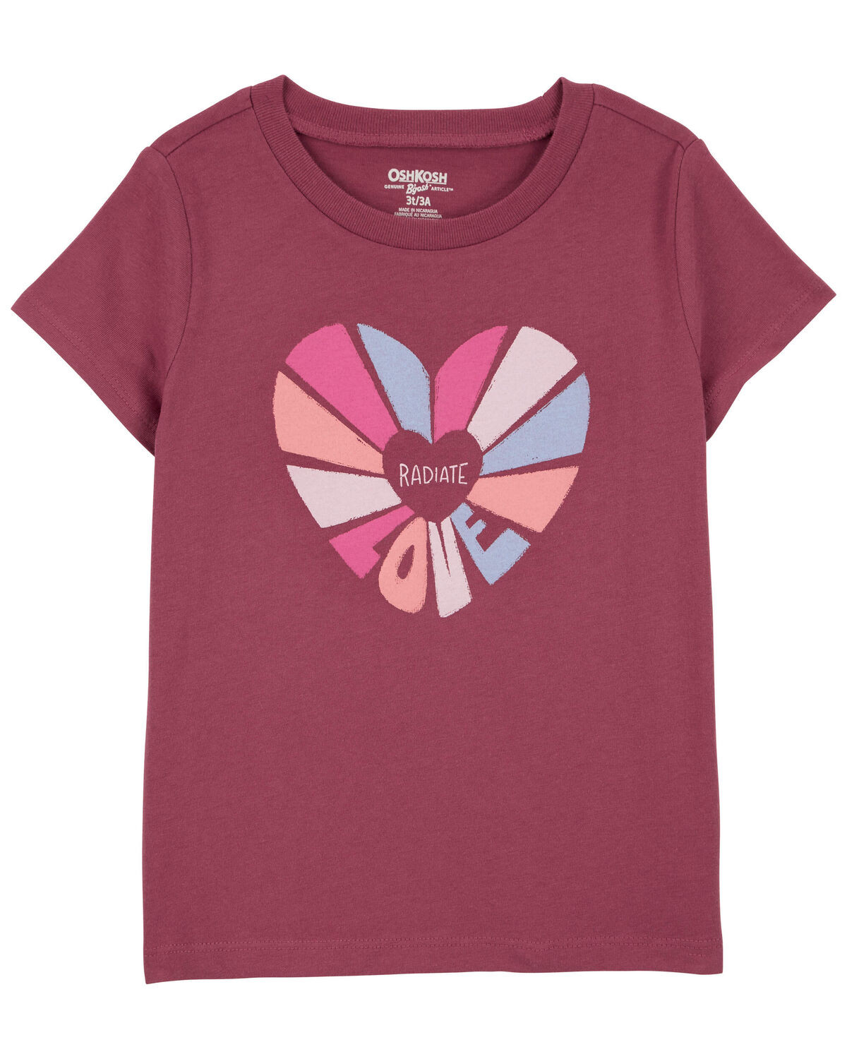Toddler Radiate Love Graphic Tee - OshKosh | Carter's | Carter's Inc