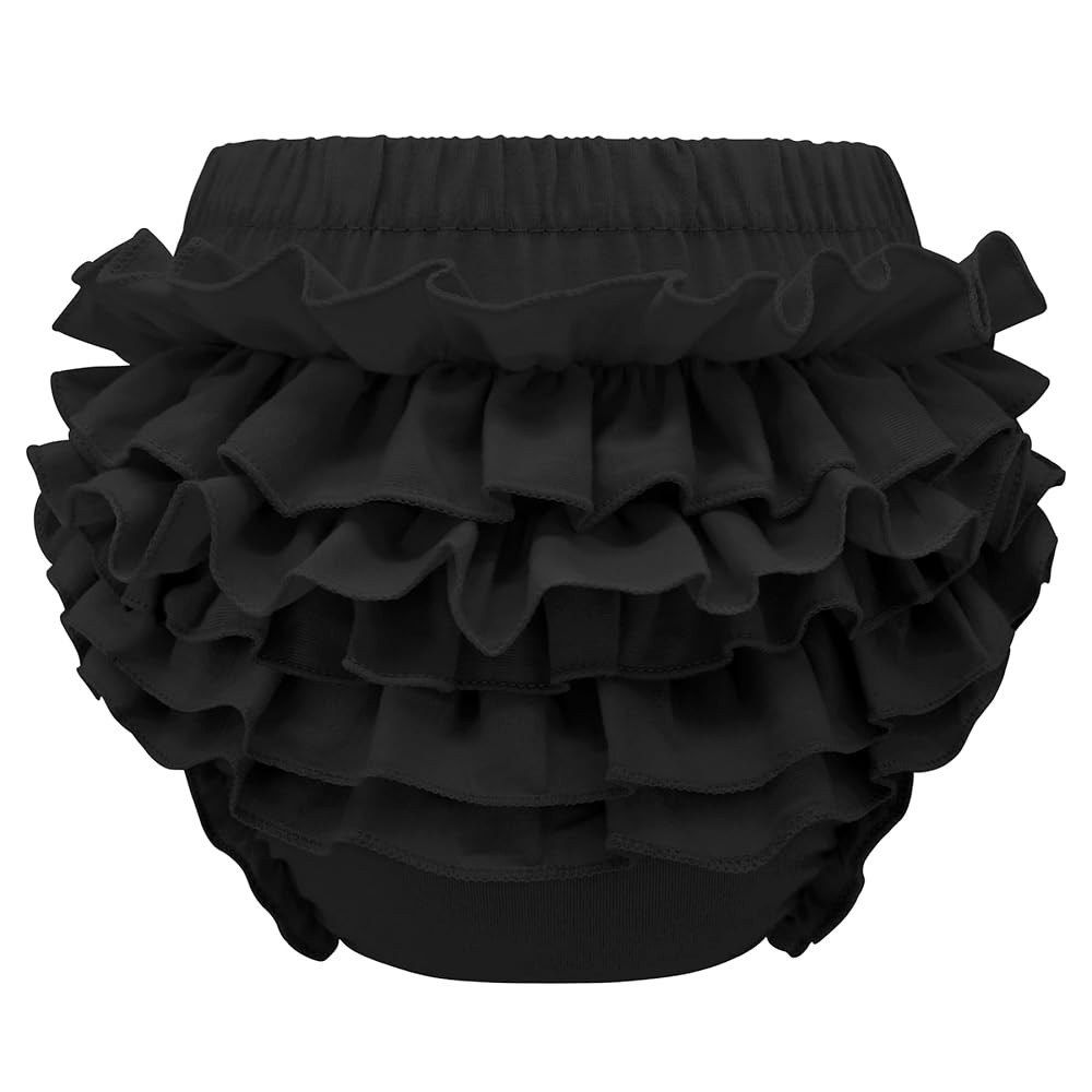 Olreco Baby Bloomers Diaper Covers for Girls Ruffle Bloomers for Toddler Girls Diaper Cover Baby ... | Amazon (US)