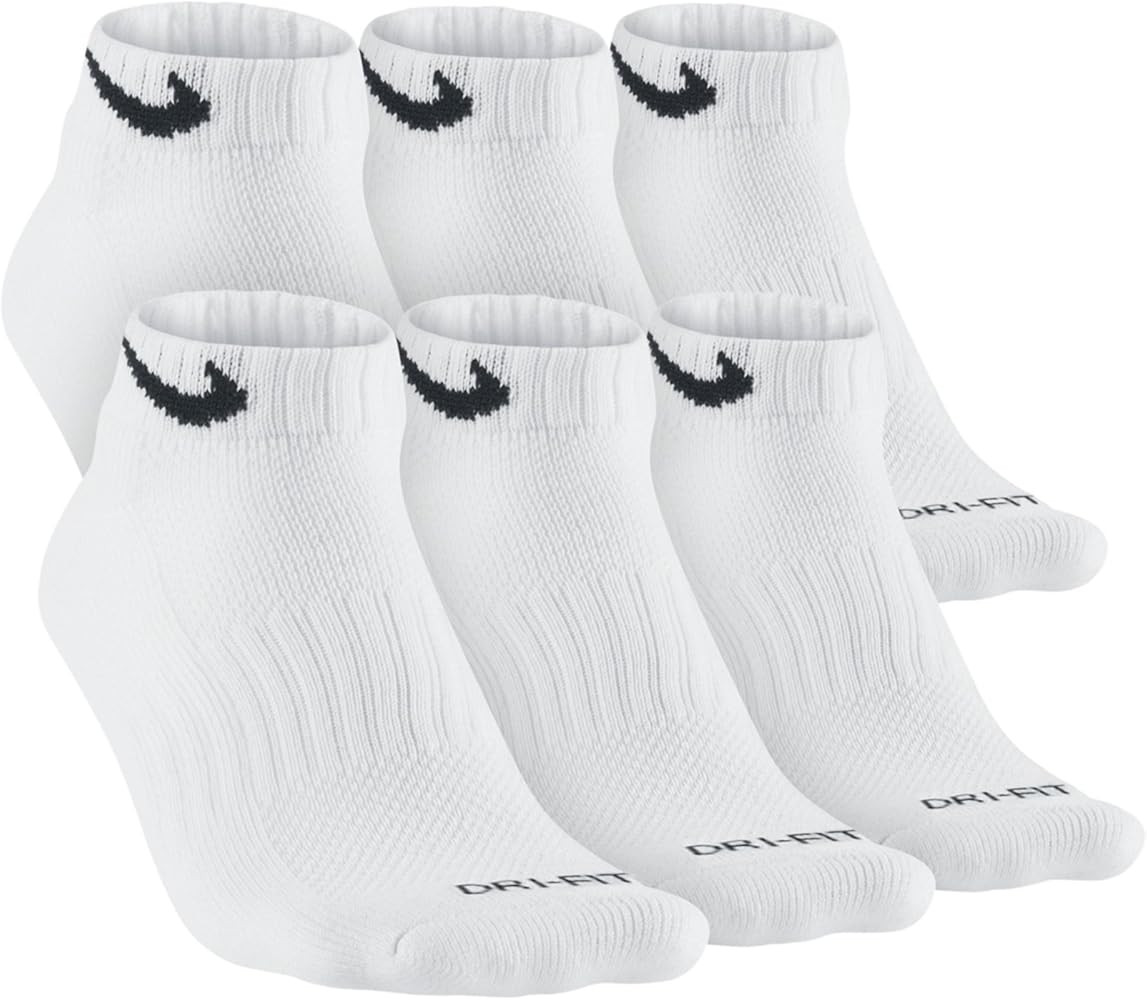 Nike Dri-FIT Cushion Low-Cut Training Socks, 6-pairs | Amazon (US)