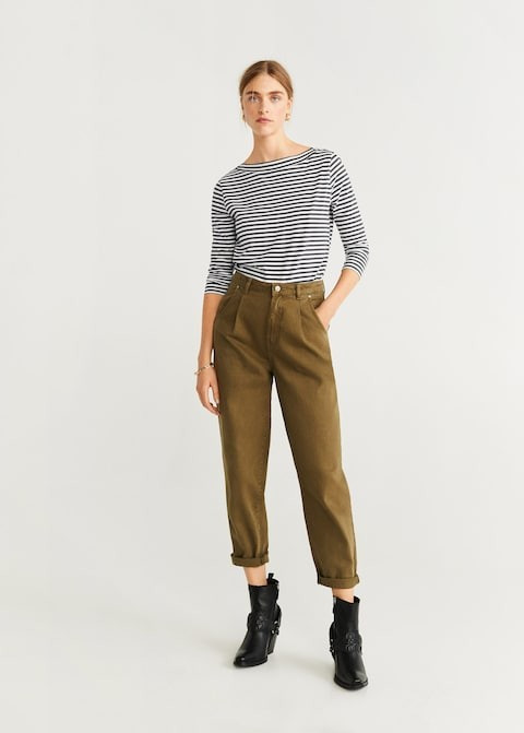 Organic cotton t-shirt | MANGO (US)
