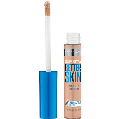Maybelline New York Superstay Better Skin Concealer, Light/Medium, 0.25 Fluid Ounce | Amazon (US)