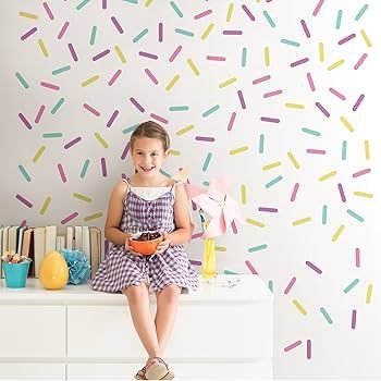 WallPops WPK3150 Sprinkles Wall Art Kit, Multicolor | Amazon (US)
