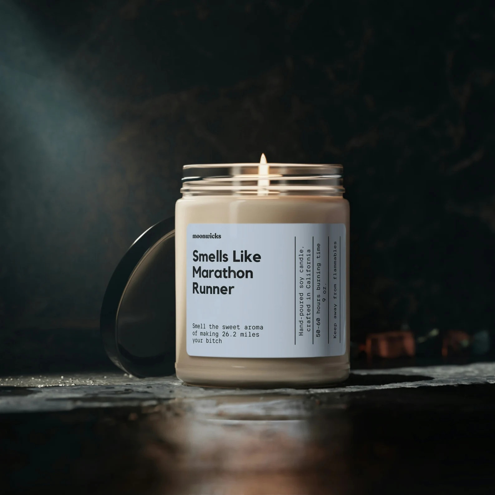 Smells Like Marathon Runner Soy Wax Candle Gift for Marathon - Etsy | Etsy (US)