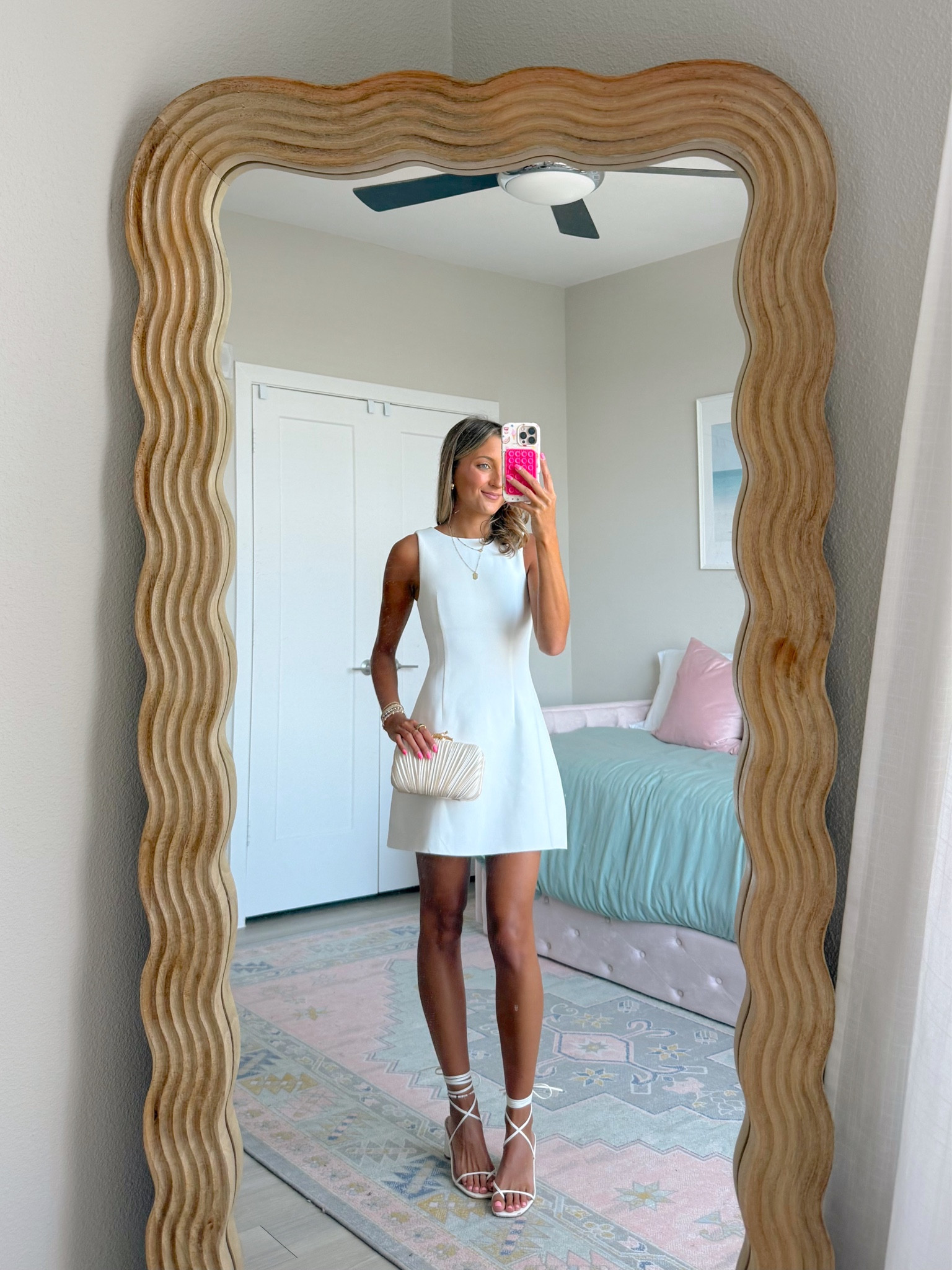 white bride to be dress / bridal dress / white graduation dress from princess Polly! Wearing a size 2. Use code MCKENZ20 for 20% off💕💍

#LTKootd