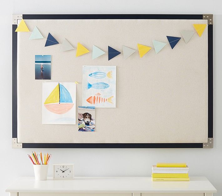 Navy Campaign Pinboard | Pottery Barn Kids