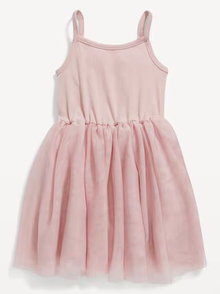 Fit & Flare Rib-Knit Cami Tutu Dress for Toddler Girls | Old Navy (US)