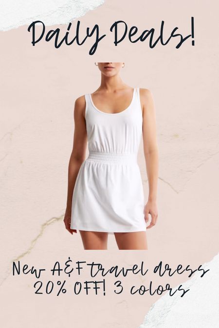 Abercrombie travel dress, abercrombie sale 

#LTKunder100 #LTKsalealert #LTKfit