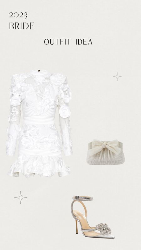 2023 Bride 

Engagement Party look
Bridal Shower look
Bride
White dress 
Mach & Mach

#LTKshoecrush #LTKwedding #LTKstyletip