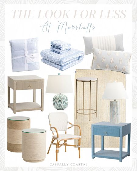 So many great designer looks for less right now at Marshalls! Use code SHIP89 for free shipping on orders $89+!
-
Coastal home decor, beach house decor, marshalls finds, designer looks for less, coastal lamps, serena & lily look for less nightstands, Blue & white lamps, capiz lamps, blue & white bedding, coastal bedding, striped sheets, coastal pillows, spring pillows, nightstands with drawers, coastal nightstands, coastal bedroom furniture, coastal rugs, coastal quilts, blue & white striped sheets, beach house bedding, blue and white decor, affordable home decor, light jute rugs, woven rugs, beach house rugs, marble & gold side table, martini table, riviera dining chair look for less, white dining chairs, rattan dining chairs, living room side tables, woven side tables, seagrass side tables, coastal side tables, sheet sets, affordable furniture, Tommy Bahama bedding, dining chairs under $150, dining chairs under $200

#LTKfindsunder100 #LTKfindsunder50 #LTKhome