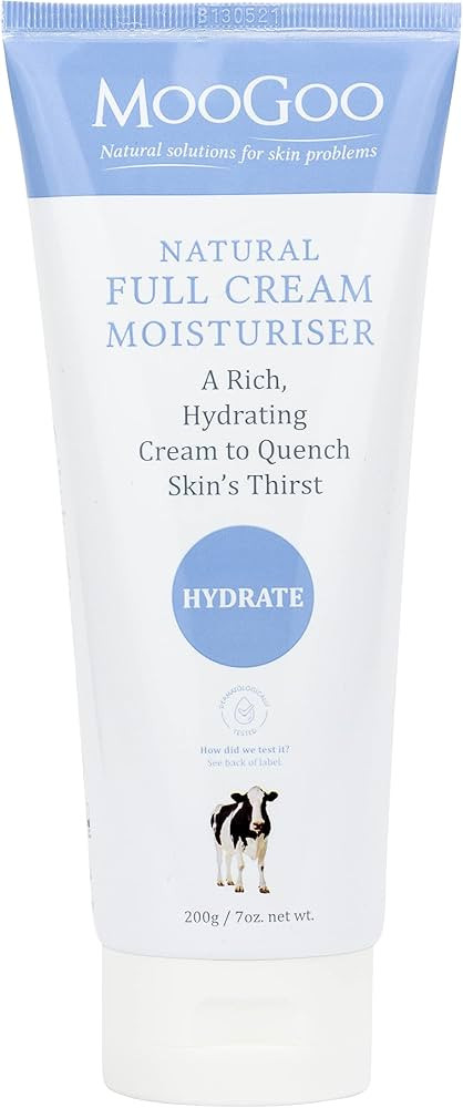 MooGoo Natural Full Cream Moisturiser - Ultra-Hydrating Repair for Dry, Itchy, Sensitive Skin - S... | Amazon (UK)