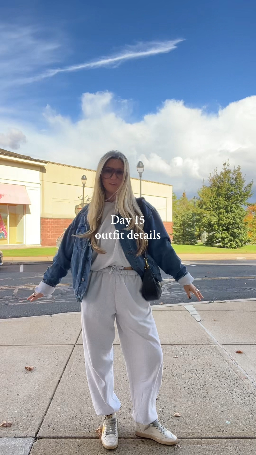 Day 15 outfit details!  
Daily drills 
Denim jacket 
Jean jacket 
Matching set 
Groufit 

#LTKFindsUnder100 #LTKU #LTKStyleTip