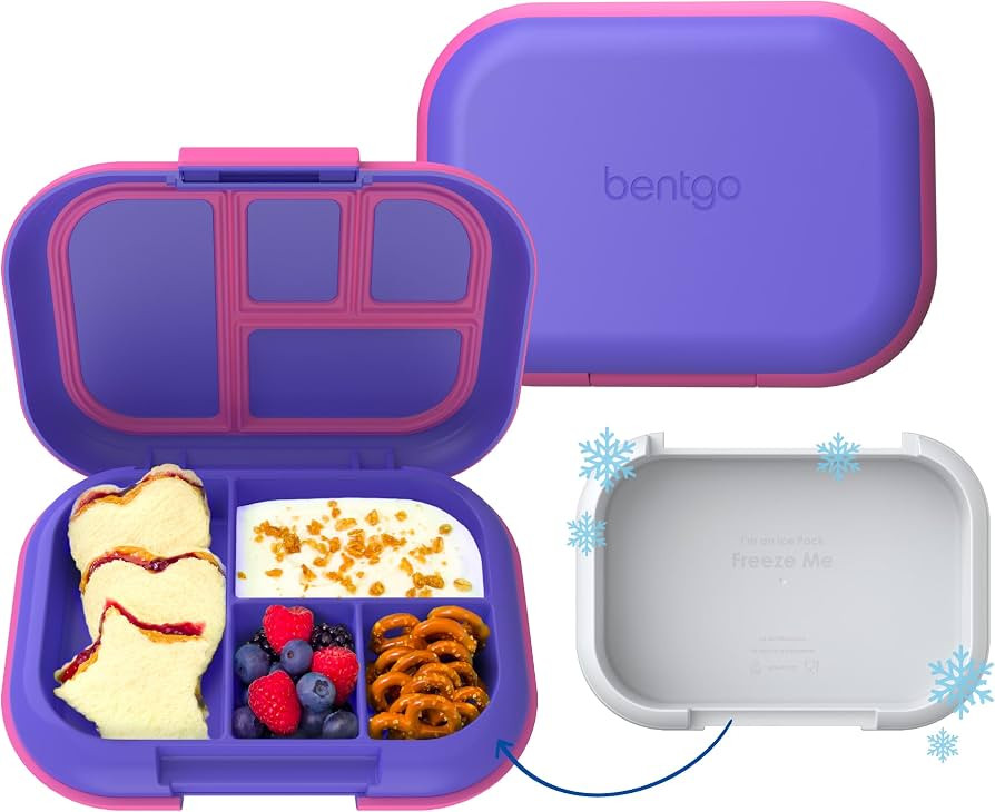 Bentgo Chill Kids 4-Compartment Lunch Box product image from the verified GPgrows LTK collection