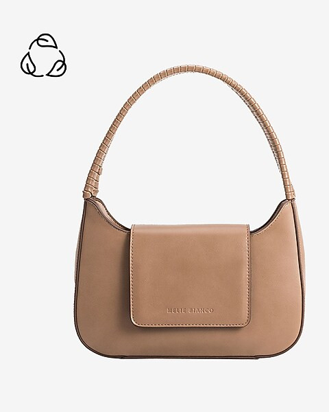 Melie Bianco Monique Recycled Vegan Leather Shoulder Bag | Express