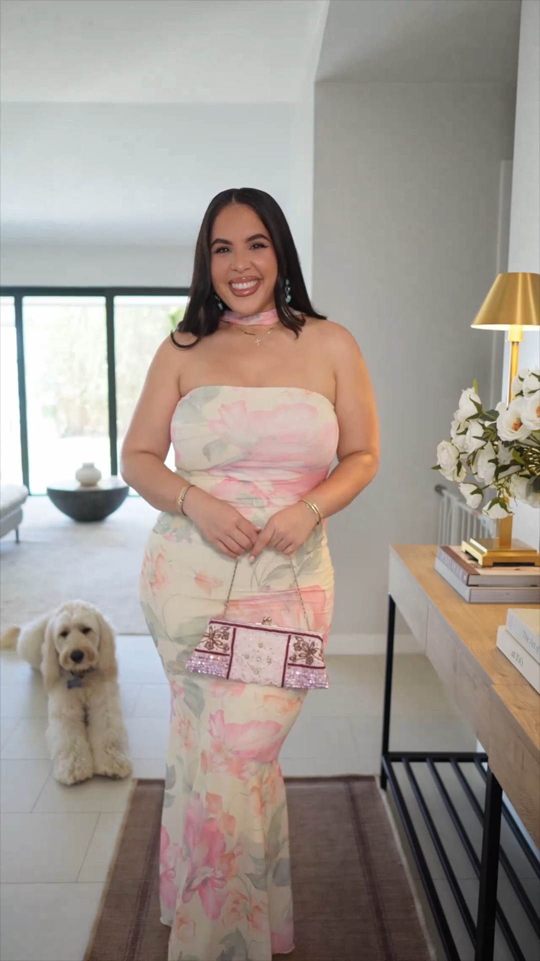 This spring dress! Wearing size L 


#LTKSeasonal #LTKMidsize #LTKootd