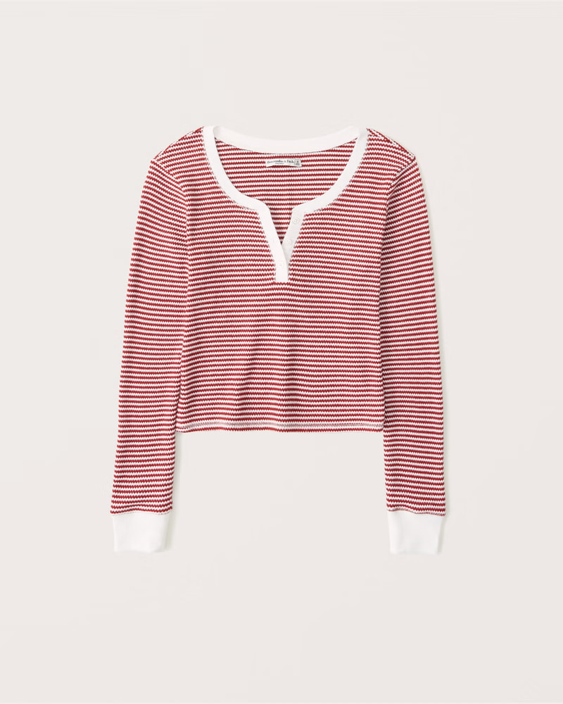 Cozy Sleep Henley | Abercrombie & Fitch (US)