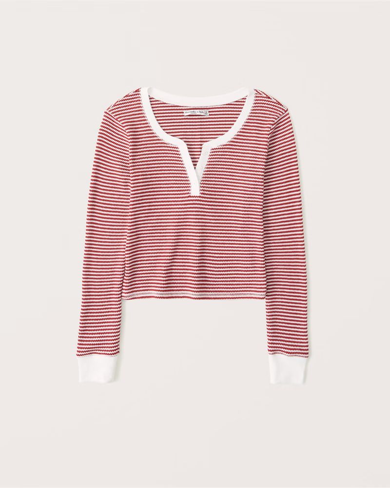Shown In red stripe | Abercrombie & Fitch (US)