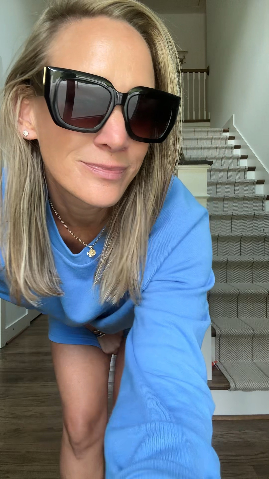 LOVING this blue lounge set. Perfect for fall! Sweat set // lounge set // matching set // affordable fashion 

#LTKVideo #LTKBacktoSchool #LTKFindsUnder50