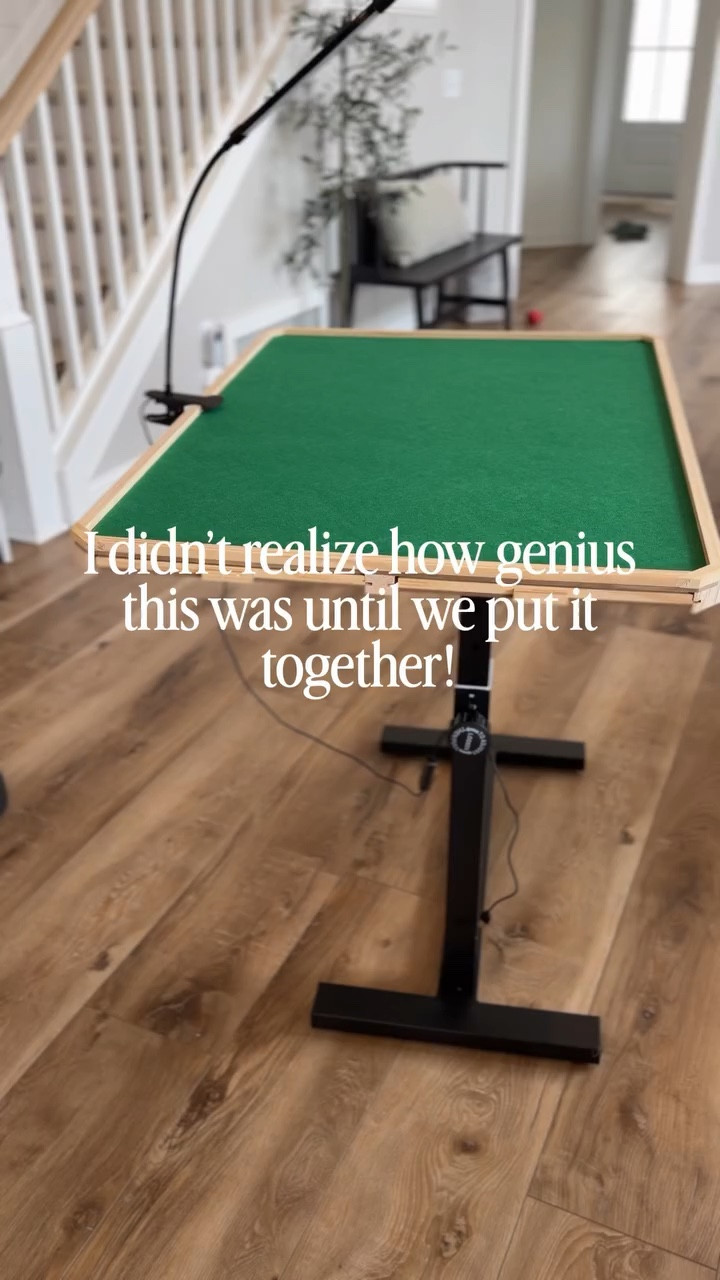 Bought this for my sister-in-law… but I might need to order one for myself too 😅
It’s actually genius for keeping everything in one place (and not taking over the whole house 🙃)

If you have a puzzle lover in your life… this is SUCH a good gift idea. Has a light, pullouts for organizing, on wheels to move it around…

✨ linked for you in my LTK or comment PUZZLE and I’ll send the link directly to you!