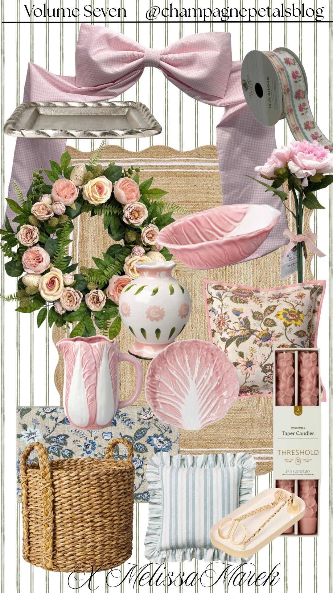 Volume Seven; Spring Pink Edition! 

#LTKHome #LTKSaleAlert #LTKSeasonal
