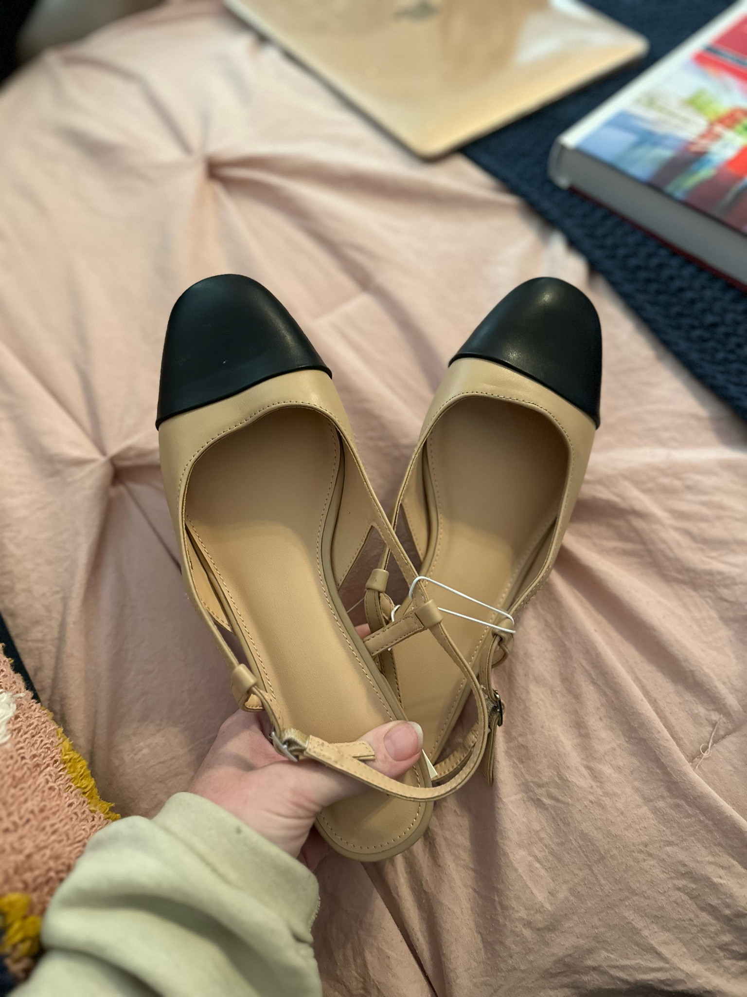 These are great ballet sling backs that will go with everything  

#LTKfindsunder50 #LTKmidsize #LTKshoecrush