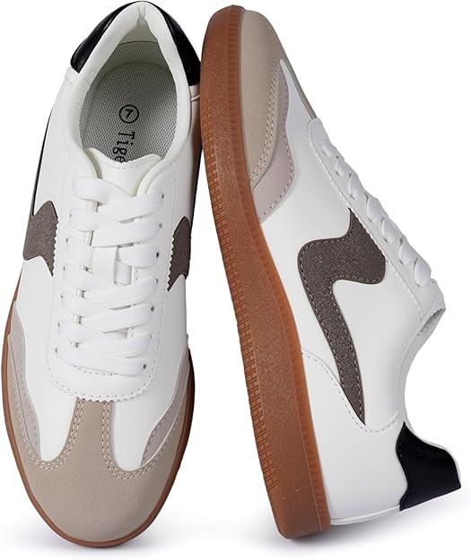 Sneakers for Women Business Casual Tennis Shoes Comfortable Lace up Slip on Women's Fashion Sneak... | Amazon (US)