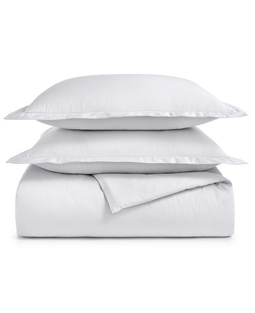 Supima Cotton 550-Thread Count 3-Pc. Full/Queen Duvet Cover Set, Created for Macy's | Macys (US)