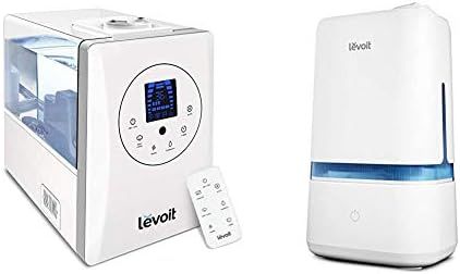 LEVOIT Humidifiers for Large Room Bedroom (6L), Warm and Cool Mist Ultrasonic Air Humidifier for ... | Amazon (US)