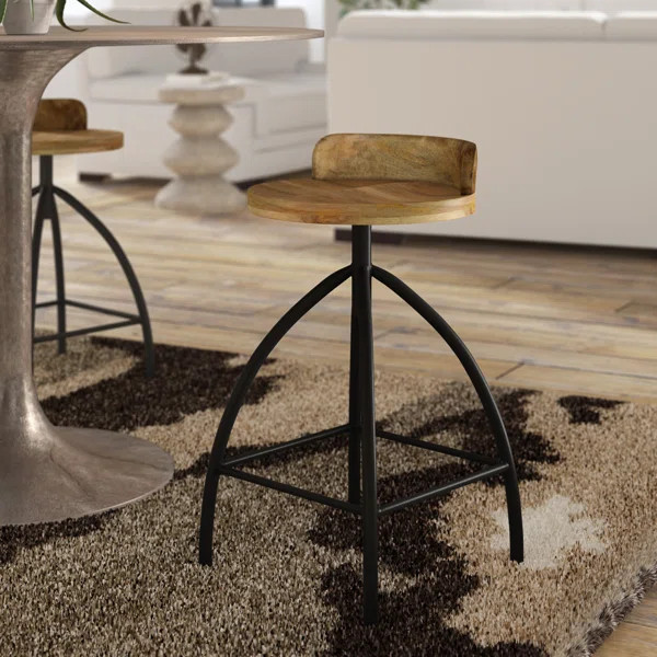 Molinaro Adjustable Height Bar Stool | Wayfair North America