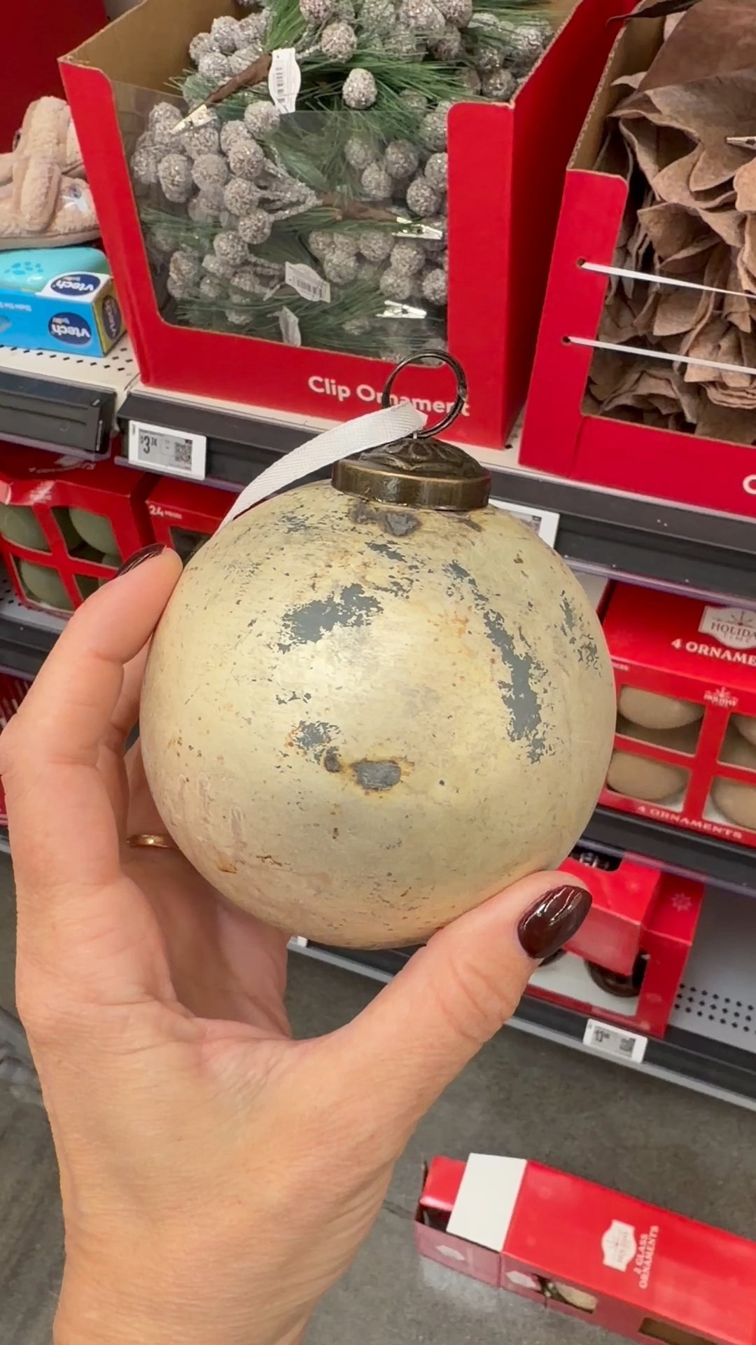 Obsessed with these ornaments I spotted at Walmart today! I grabbed two packs of two!

#LTKSeasonal #LTKHome #LTKFindsUnder50